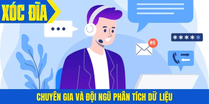 Chuyên gia và đội ngũ phân tích dữ liệu