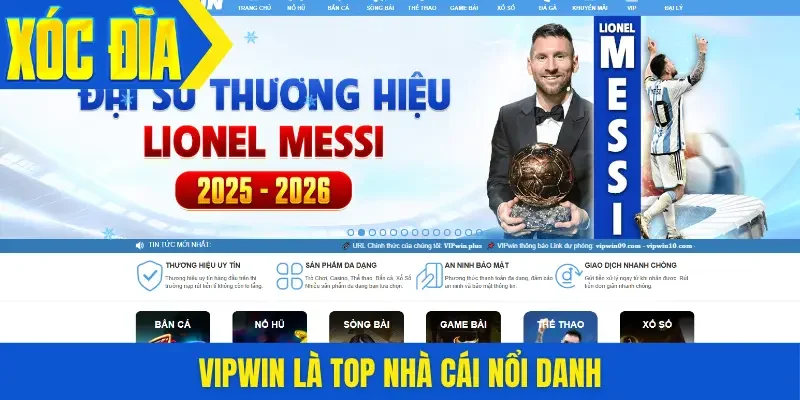 Vipwin là top nhà cái nổi danh